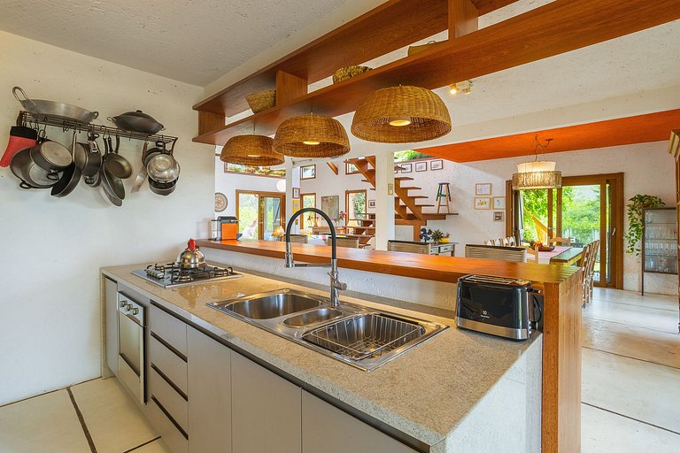 Casa Alegria ao lado da praia