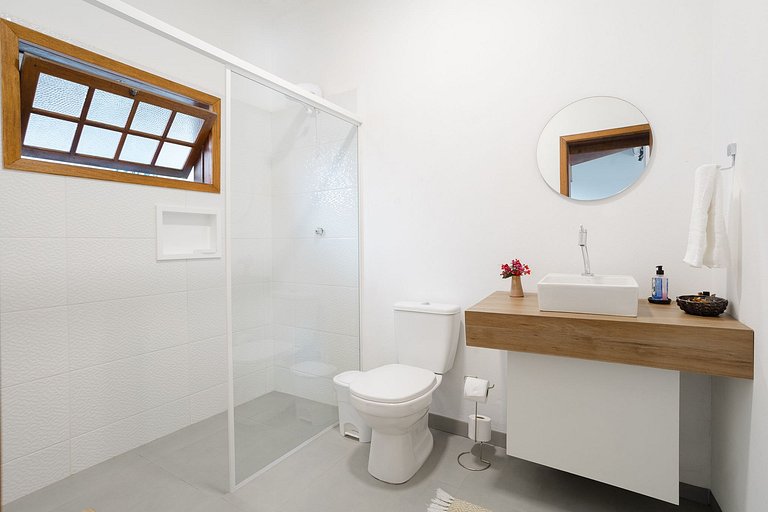 Casa Azul na Barra de Ibiraquera