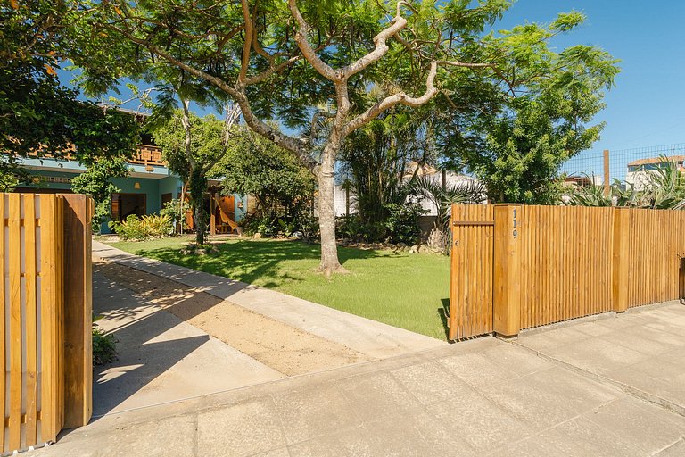 Casa Azul na Barra de Ibiraquera